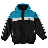 lonsdale 2 stripe jacket junior boys