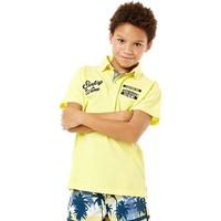 Losan 713 1032AA Polo Kid Yellow boys\'s Children\'s polo shirt in yellow