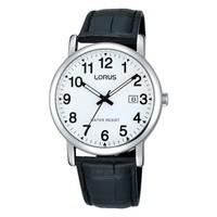 lorus mens stainless steel watch