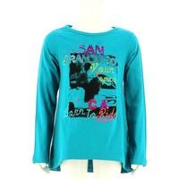 losan 524 1201ab t shirt kid boyss long sleeve t shirt in blue