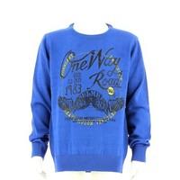 losan 523 5200aa t shirt kid boyss long sleeve t shirt in blue