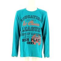 losan 523 1205aa t shirt kid boyss long sleeve t shirt in blue