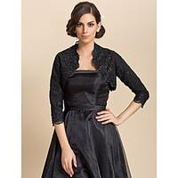 Long Sleeve Lace Evening/Casual Wrap/Evening Jacket (More Colors) Bolero Shrug