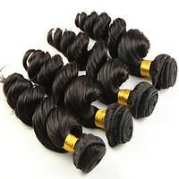 Loose Wave Human Hair Weaves Brazilian Texture 50 8-26 Human Hair Extensions