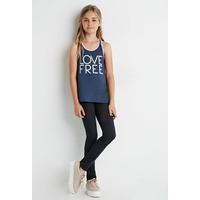 love free racerback tank kids