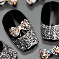 Lovely Mental Bow Nail Jewelry (5Pcs)