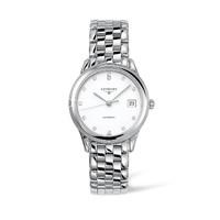 Longines La Grande Classique Flagship automatic diamond-set dial stainless steel bracelet watch