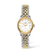 Longines Flagship ladies\' automatic two-tone bracelet watch