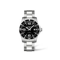 longines hydro conquest mens stainless steel bracelet watch