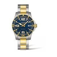 longines sport hydroconquest mens two tone watch