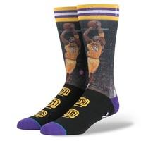 Los Angeles Lakers Stance Player Crew Socks - Kobe Bryant