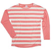 long sleeved slouch top pink quality kids boys girls