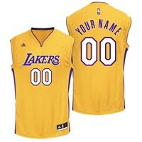 Los Angeles Lakers Home Replica Jersey - Custom - Mens