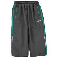 Lonsdale Two Stripe Three Quarter Pants Junior Boys