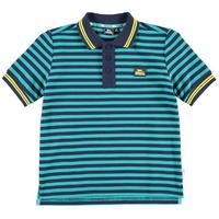 Lonsdale Yard Stripe Polo Shirt Junior Boys