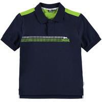 lonsdale two stripe polo shirt junior boys