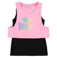 Lonsdale Layer Vest Junior Girls