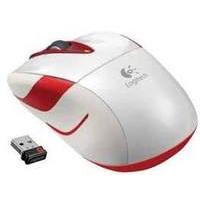 Logitech M525 Wireless Mouse - Pearl White