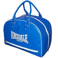 Lonsdale Cruiser Leather Style Holdall - Blue