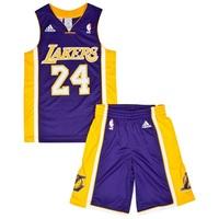 Los Angeles Lakers Road Replica Jersey & Shorts - Kobe Bryant - Junior