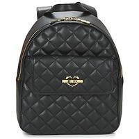 love moschino jc4011pp14 womens backpack in black