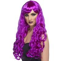 Long Purple Desire Wig