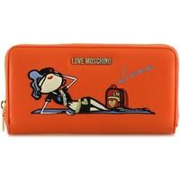 Love Moschino JC5551PP03 Wallet Accessories Arancio women\'s Purse wallet in orange