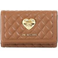 Love Moschino JC5502PP12 Wallet Accessories Cammello women\'s Purse wallet in brown