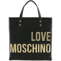 love moschino jc4083pp13 bag big accessories womens shopper bag in bla ...