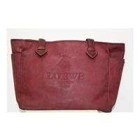 Loewe Madrid Plum Leather Handbag Loewe - Size: One size - Purple - Handbag