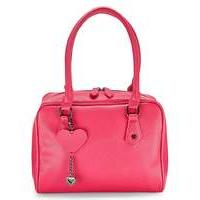 Lola Cranberry Bowler Bag