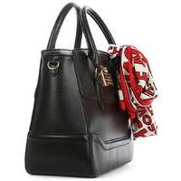 Love Moschino Top Zip Scarf Work Bag