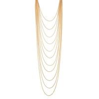 Longline Chain Layered Necklace