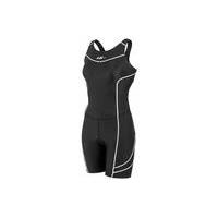 Louis Garneau Women\'s Comp Open Back Tri Suit | Black/White - XL