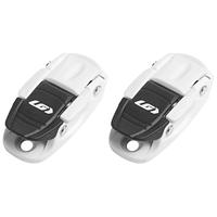 Louis Garneau Regular Ratchet Set | White/Black