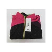 Louis Garneau Women\'s River Run Short Sleeve Jersey (Ex-Demo / Ex-Display) Size: L | Black/Pink