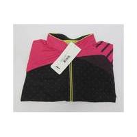Louis Garneau Women\'s River Run Short Sleeve Jersey (Ex-Demo / Ex-Display) Size: XL | Black/Pink