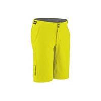 louis garneau connector baggy short yellow xl