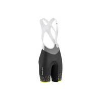 Louis Garneau Women\'s Course Race 2 Bibshort | Black/Yellow - XL