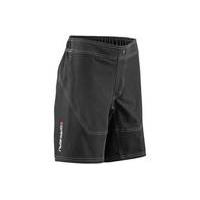 louis garneau range junior baggy short black l