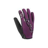 louis garneau ditch full finger glove purple l