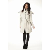 Long Belted Wool Coat