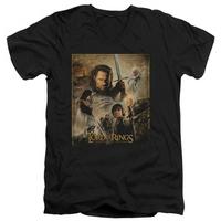 lord of the rings return of the king poster v neck