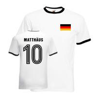 lothar matthaus germany ringer tee white black