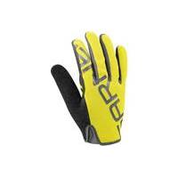 louis garneau ditch full finger glove yellow s