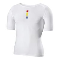 look active short sleeve baselayer white l