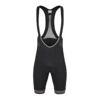 Look Ultra Bib Shorts - Black/Heather Grey - XL