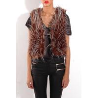 Long Faux Fur Gillet