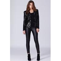 Long Sleeve Sequin Jacket