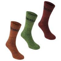 Lonsdale 3Pk Ladies Crew Socks